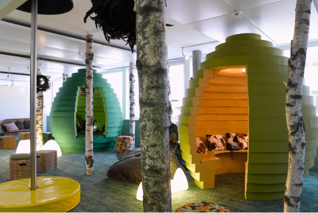 Самые уникальные офисы в мире! Где и как такой создать?